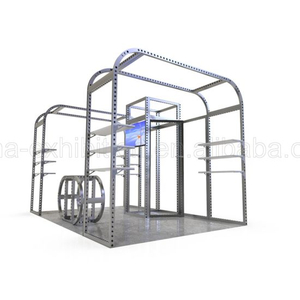 Display espositivo modulare in alluminio 10X20 con grafica