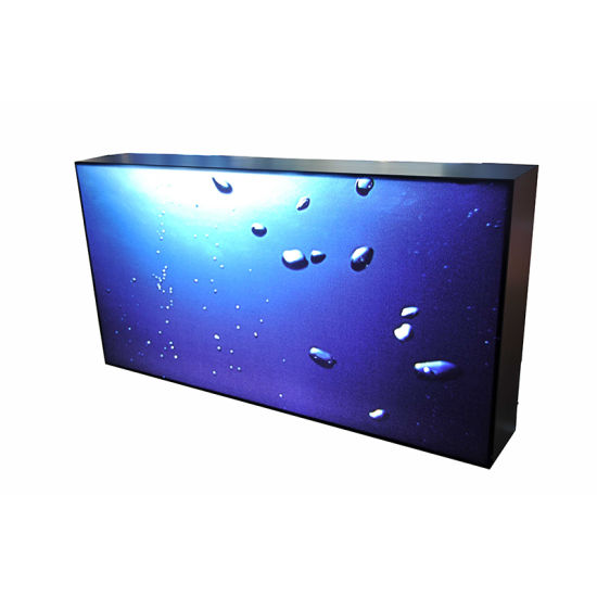 Scatola leggera a LED con cornice a scatto impermeabile a spessore ultra sottile da 19 mm