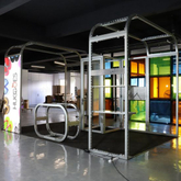 Installazione semplice e leggera della cabina di fiera commerciale dell'estrusione di alluminio per qualsiasi supporto di mostra